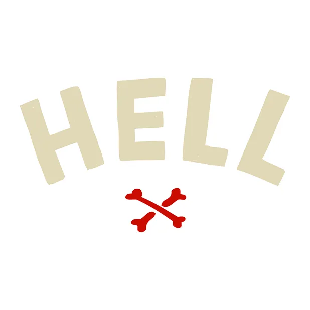 hell pizza logo